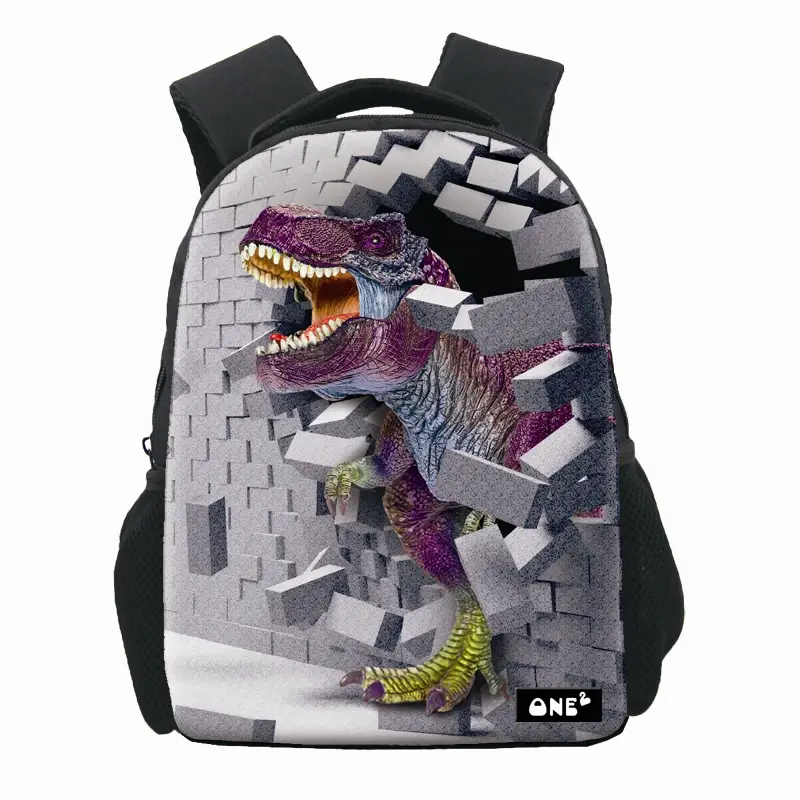 Thumbnail: Dinosaur Print Mini School Bags Very High Quality School Bags for Boys