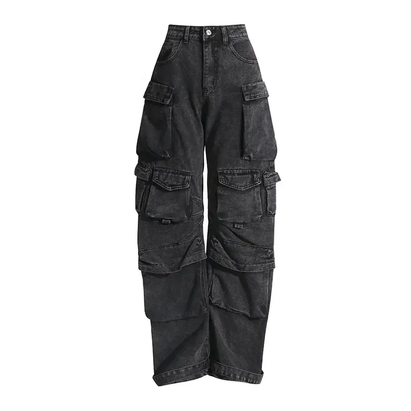 Thumbnail: Multi Pocket Baggy Trousers
