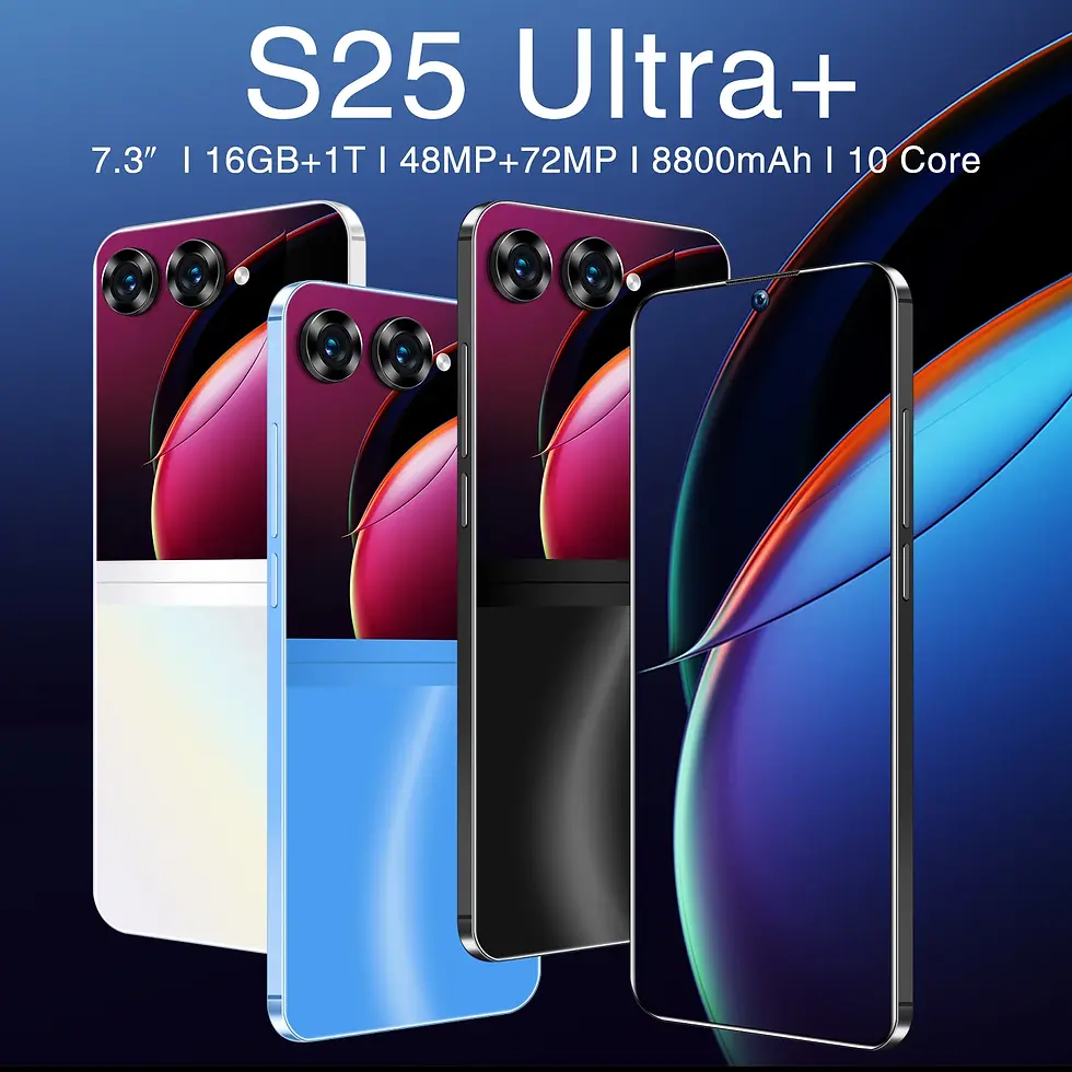 Thumbnail: Ultra+ Android Smartphone 2 Sim Camera Cellphone