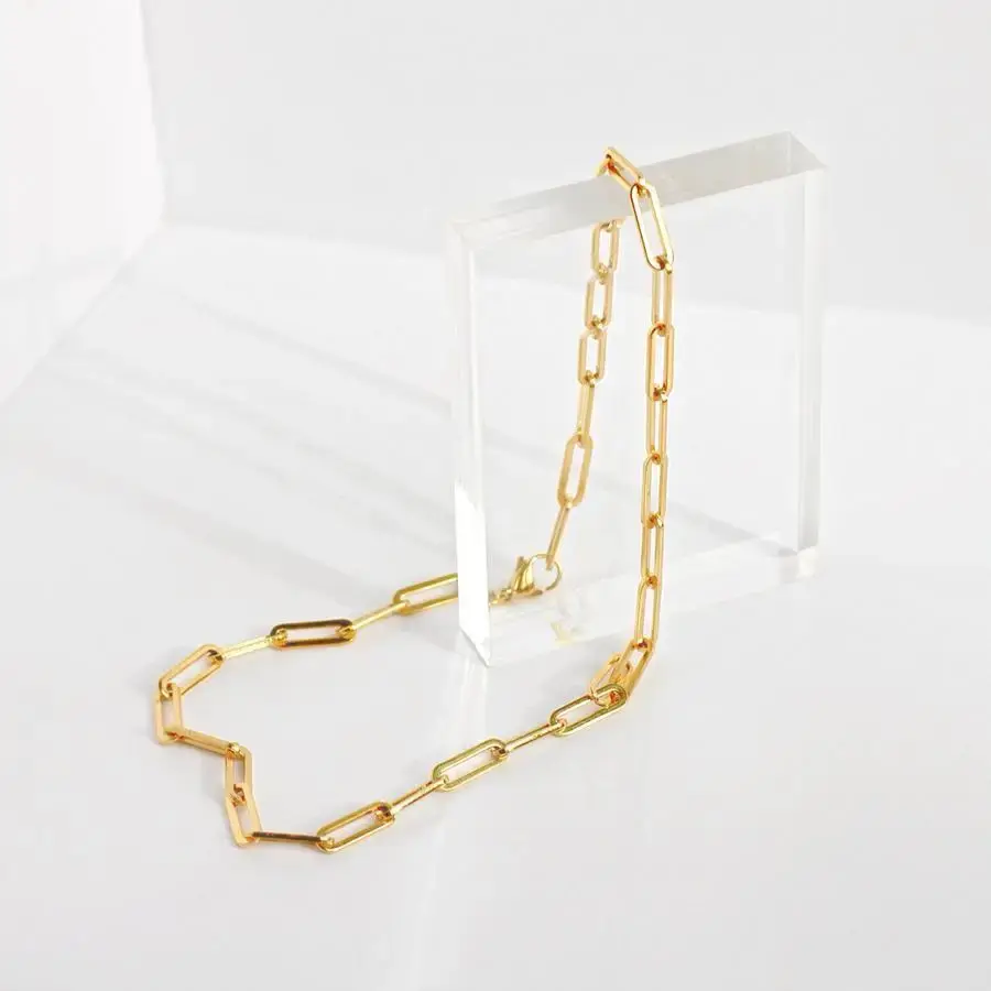 Thumbnail: Gold Plated Stainless Steel Necklaces