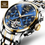 Thumbnail: OLEVS Automatic Mechanical Men Watches Stainless Steel Waterproof