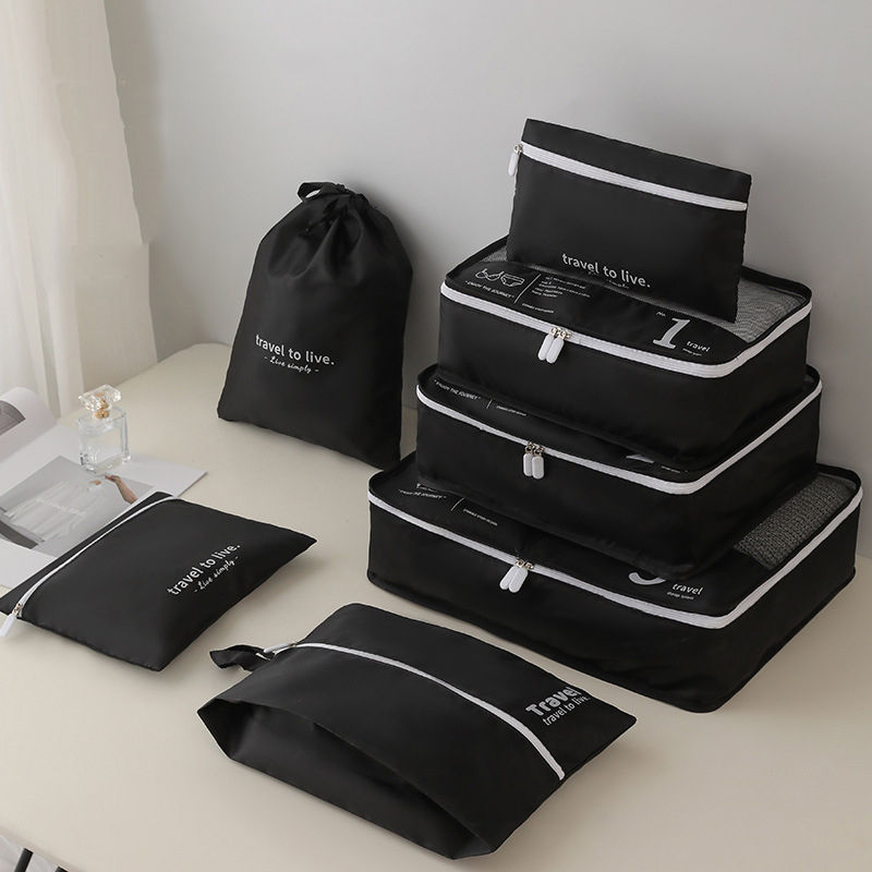 Thumbnail: Luggage Packing Organizers for Travel 7-Piece Set Packing Cubes