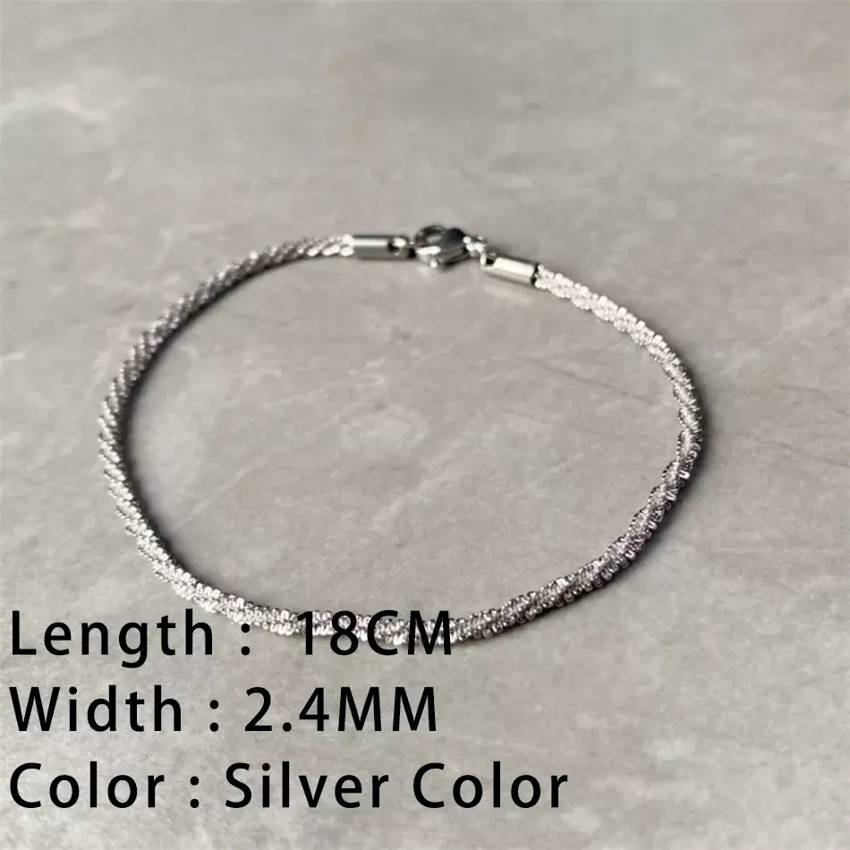 Thumbnail: Classic Snake Chain Bracelets for Women
