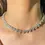 Thumbnail: Heart Chain CZ cChoker Necklace