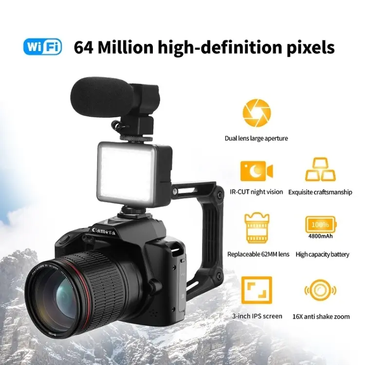 Dual-Camera Night Vision 64 Million Pixel High-Definition