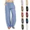 Thumbnail: Plus Size  Comfortable Breathable Sweat Absorbent Loose Cotton Linen  Trousers