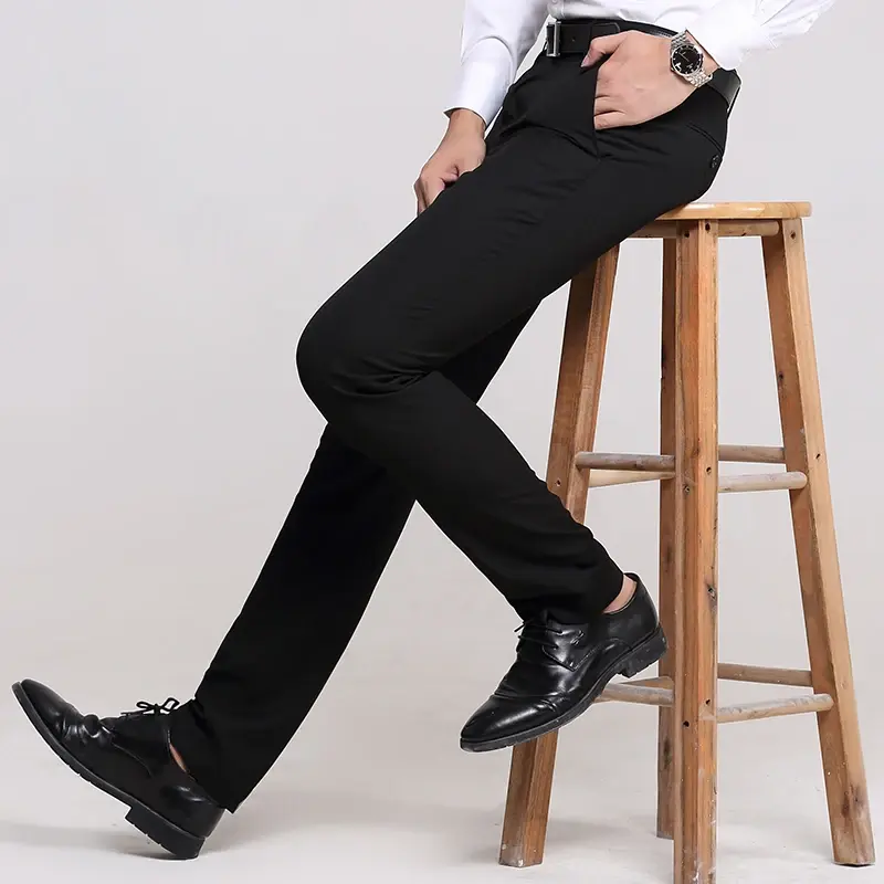Men's Trousers for Wash and Wear Business Suit