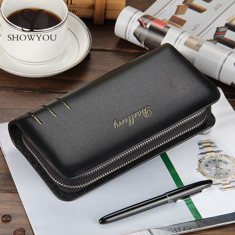 Thumbnail: Pu Leather Clutch Wallet  for Men