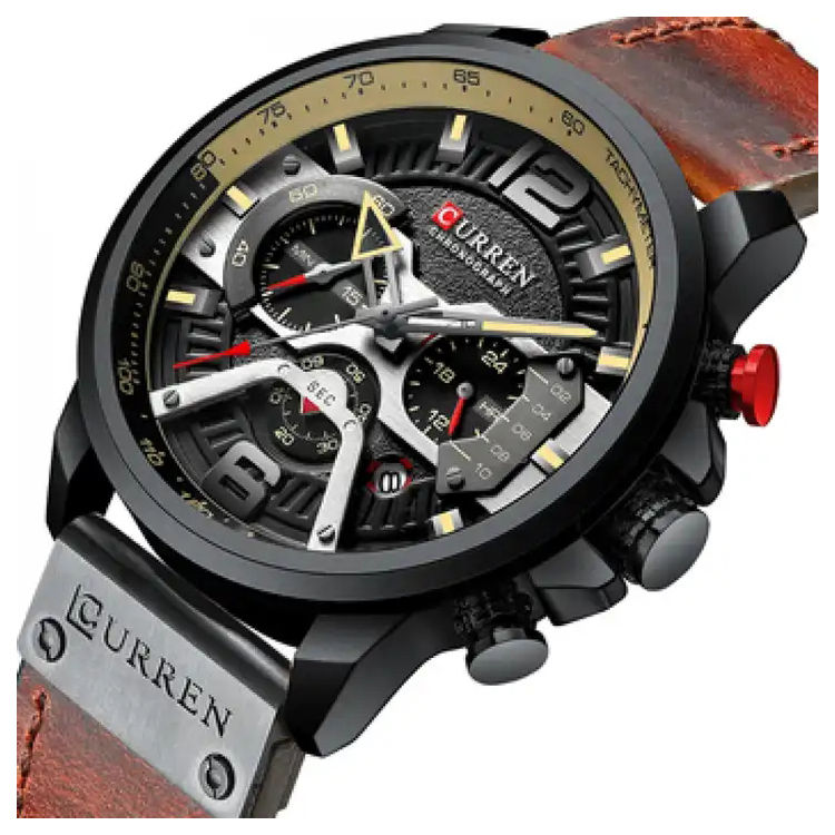 Thumbnail: Men High Quality Japan Quartz watch