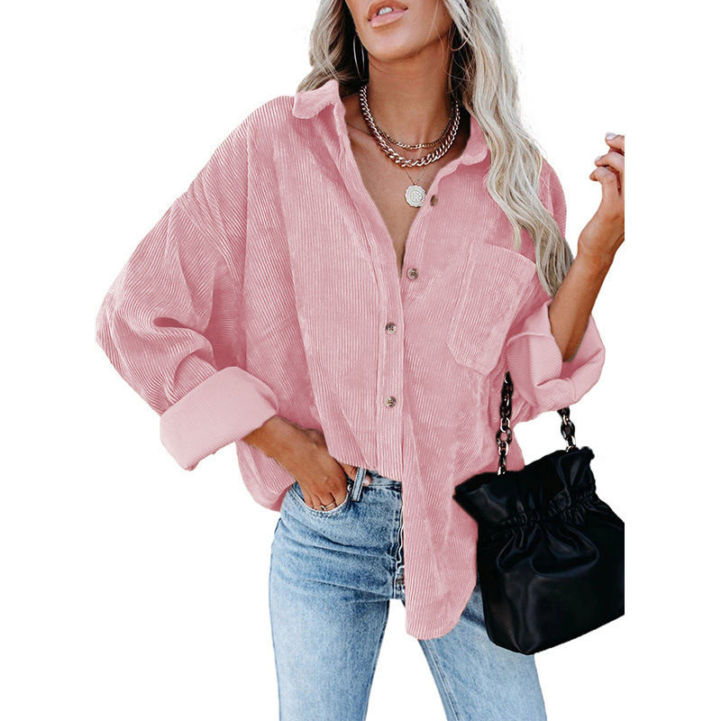 Thumbnail: Long Sleeve Shirt Woman Jacket and Coat