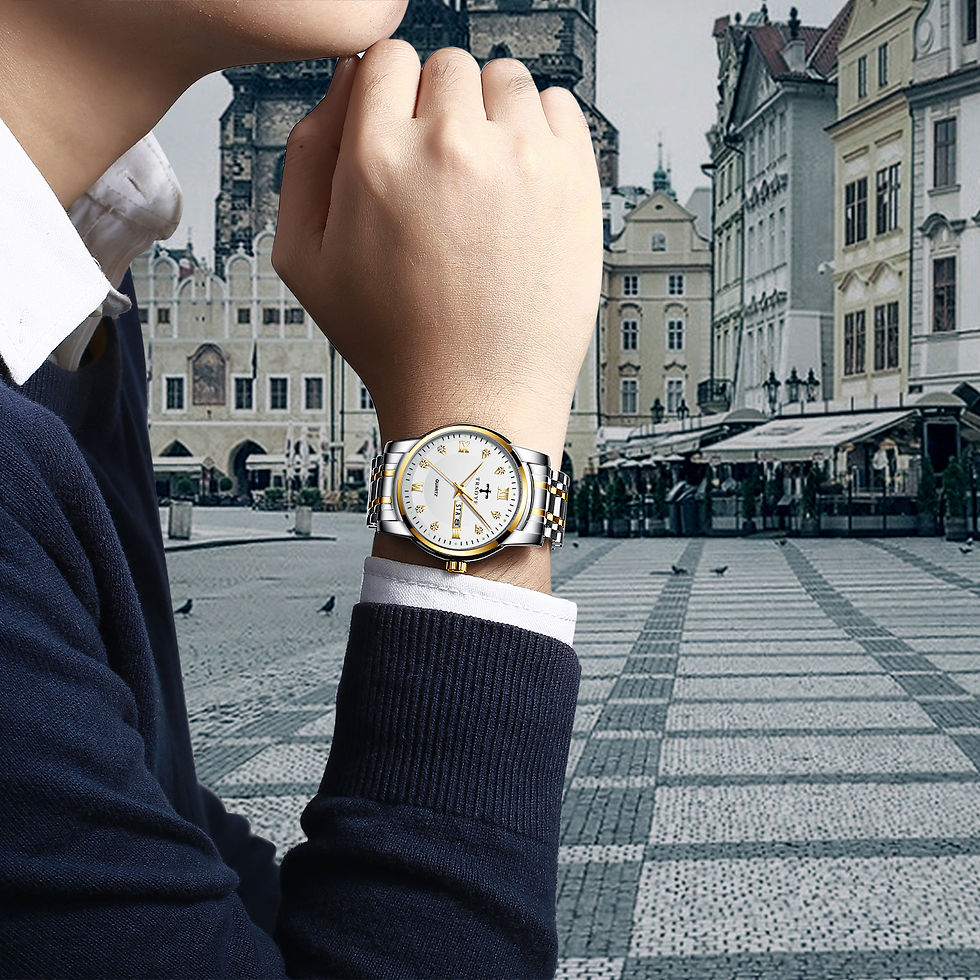 Thumbnail: Japan Movement Quartz Analo Watch for Men