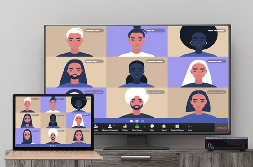 How to watch Zoom on your TV!