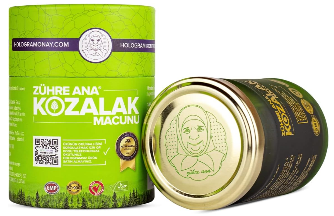 Zühre Ana Kozalak Macunu - Çam Kozalağı Macunu Hologramlı Ürün