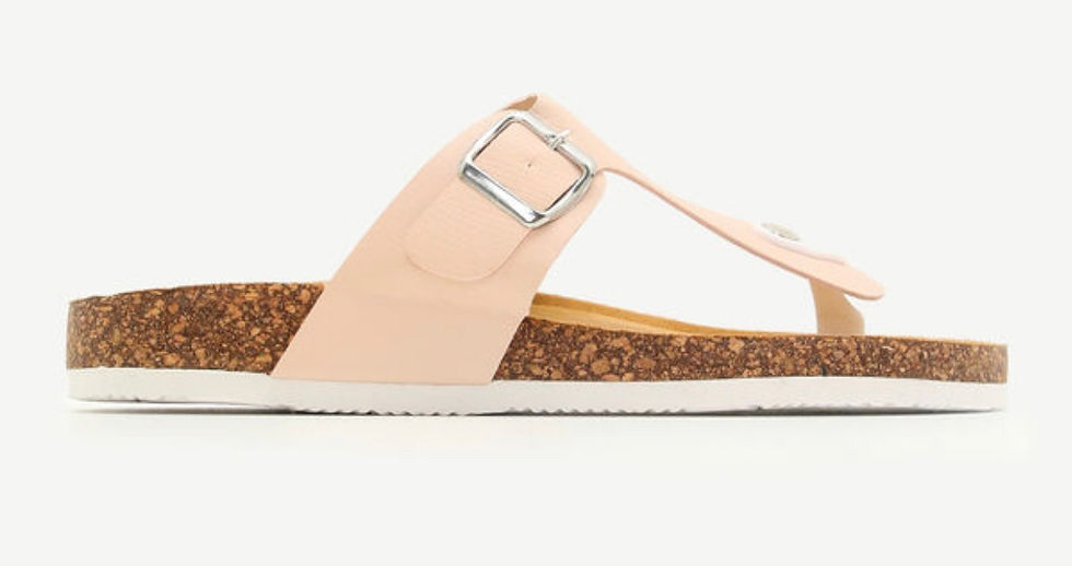 Thumbnail: CortMidsole T-Strap Sandals