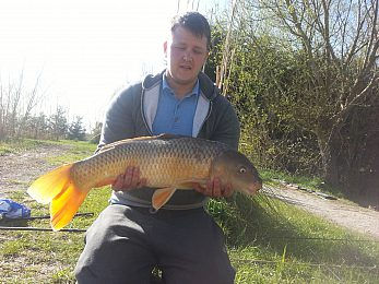 Fishing at Rood Ashton Lake