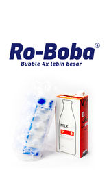 gambar roboba melindungi susu kemasan