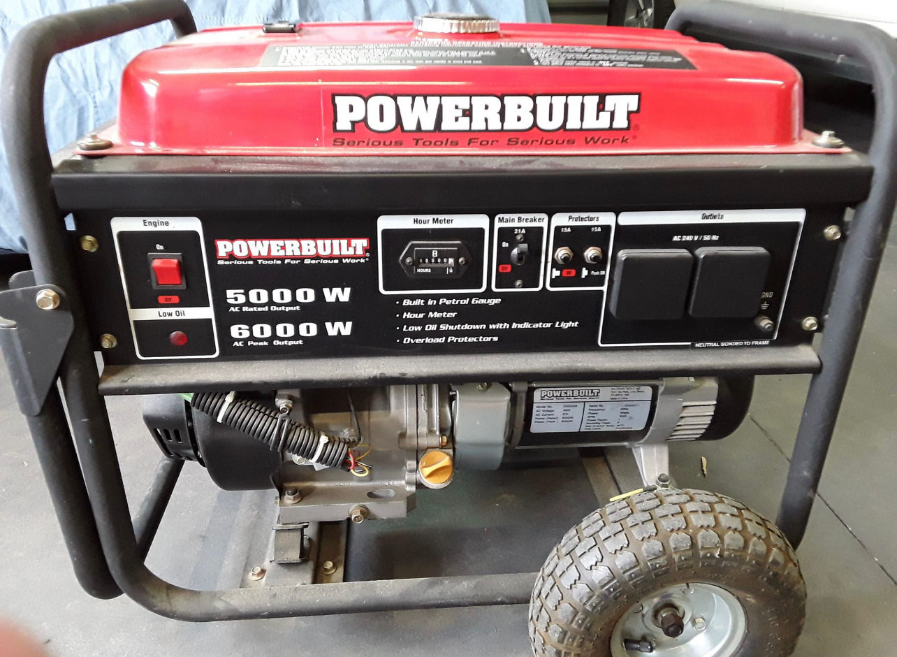 powerbuild Generator 5000w