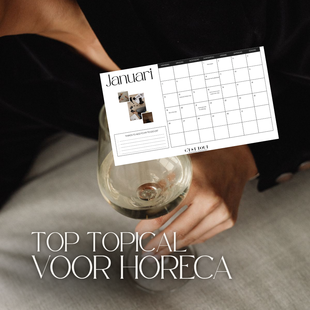 Contentkalender horeca