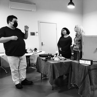 Phillip directing Fulya and Kendall.jpg
