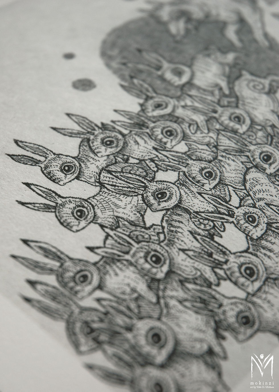 Thumbnail: 'A Chase of Life and Death' Print