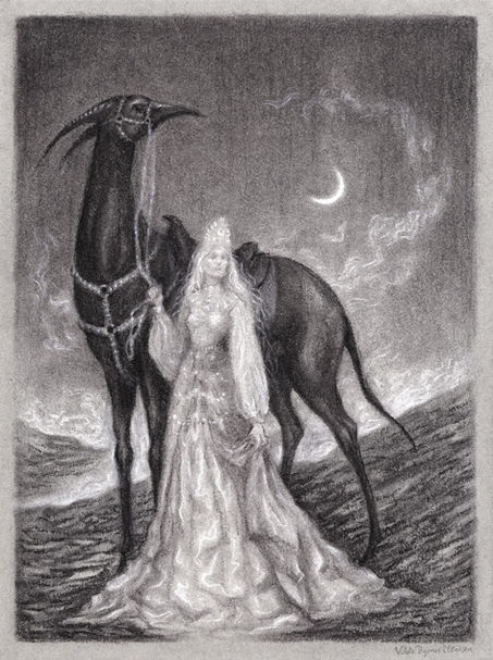 Voyage - artwork by Vilde Dyrnes Ulriksen | Mokinzi Art 