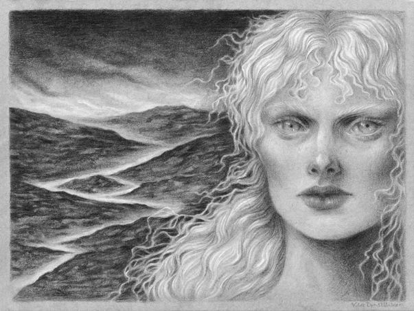 To Gaze Beyond the Shadowlands by Vilde Dyrnes Ulriksen | Mokinzi Art