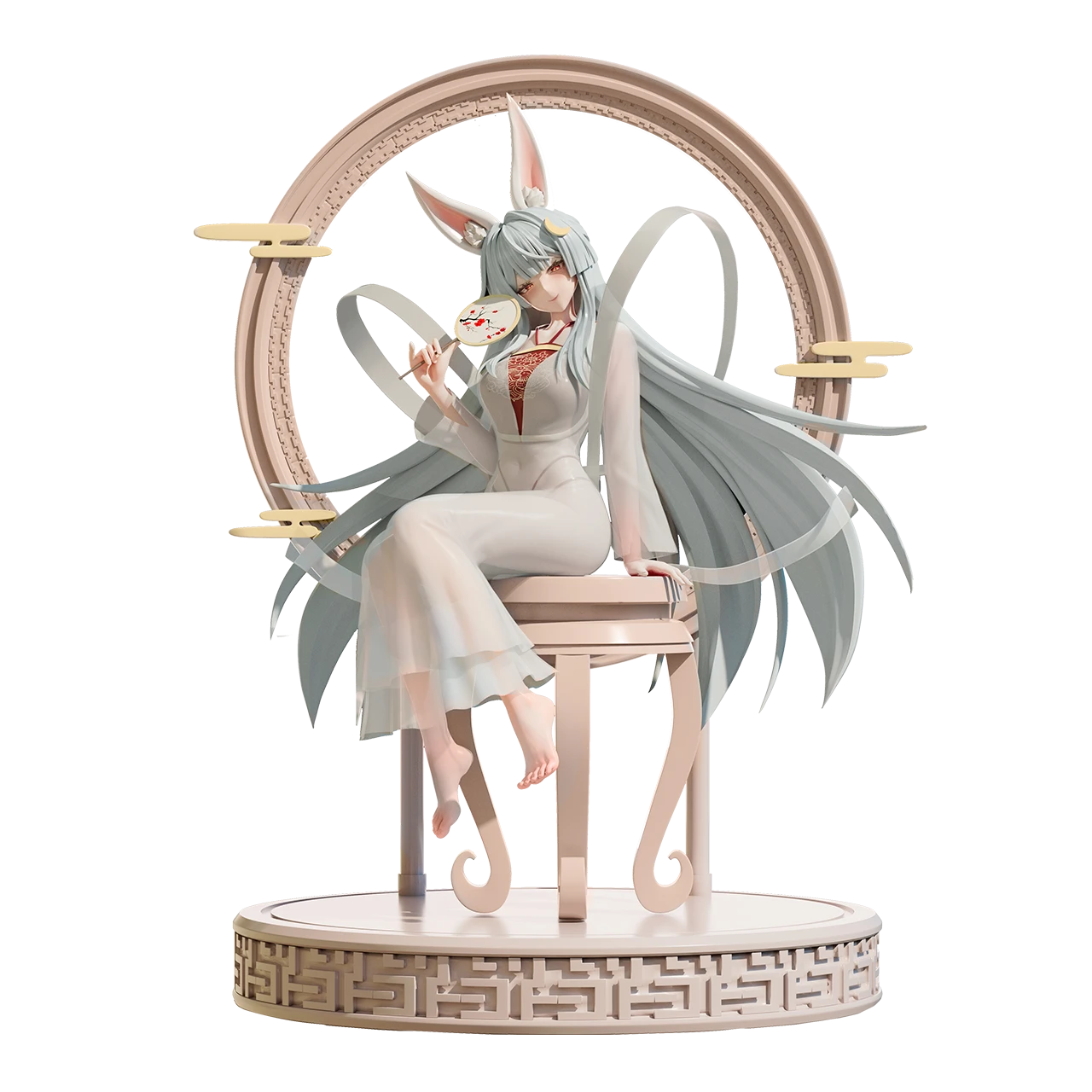 Yunyi Dian Cang Ban( Included Ping Feng Di Zuo) Scale Figure