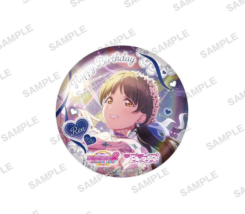 Thumbnail: Ren Hazuki Can Badge B Birthday Scounting Ver.