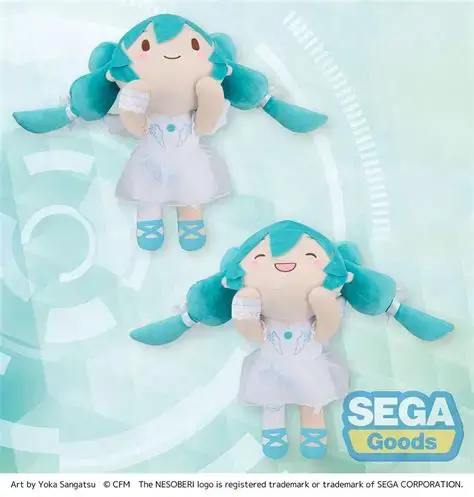 Hatsune Miku Nesoberi Special Plush – 15th Anniversary Ver.
