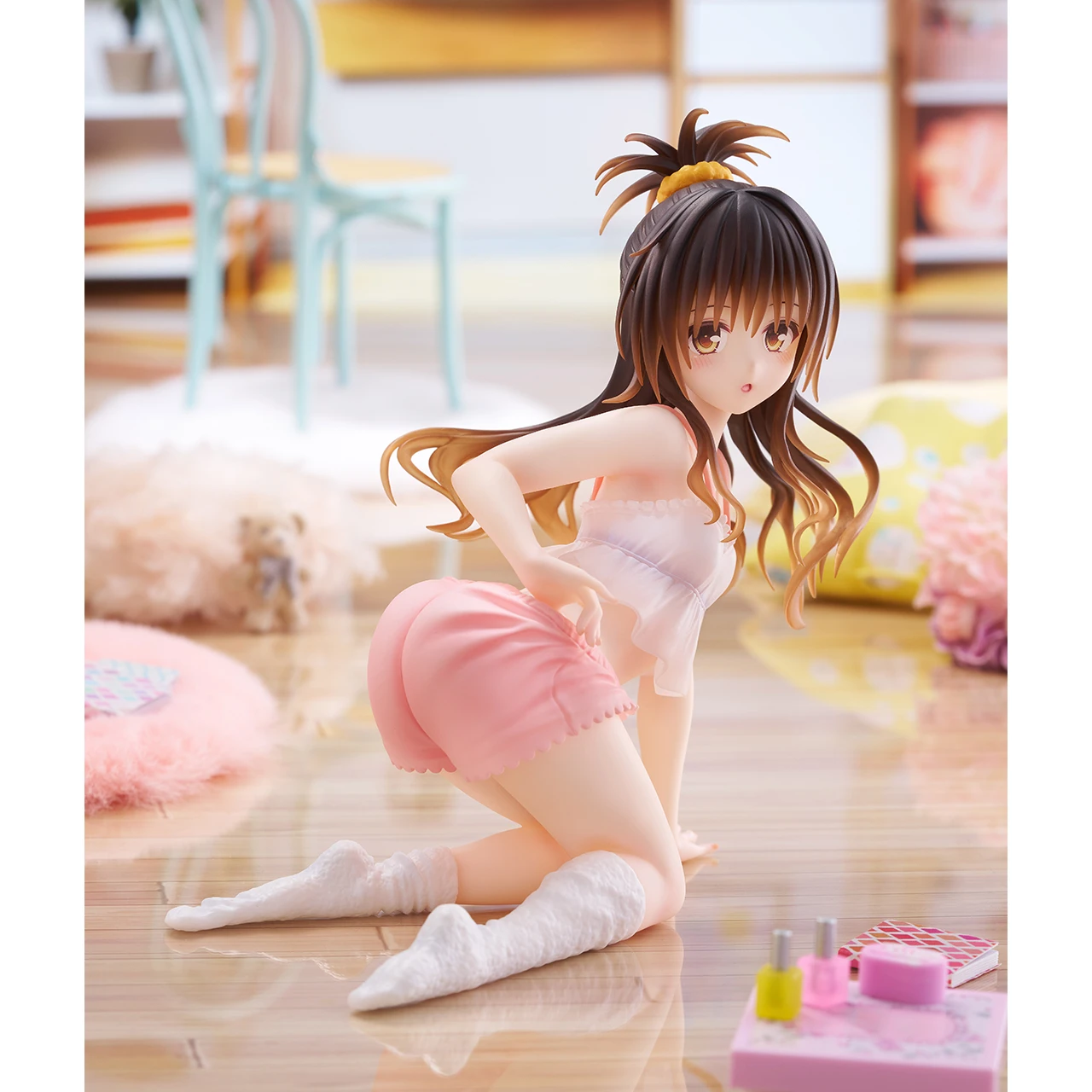 TAITO Desktop Cute To Love-Ru Mikan Yuuki Kyoka Fuku Ver. Prize Figure