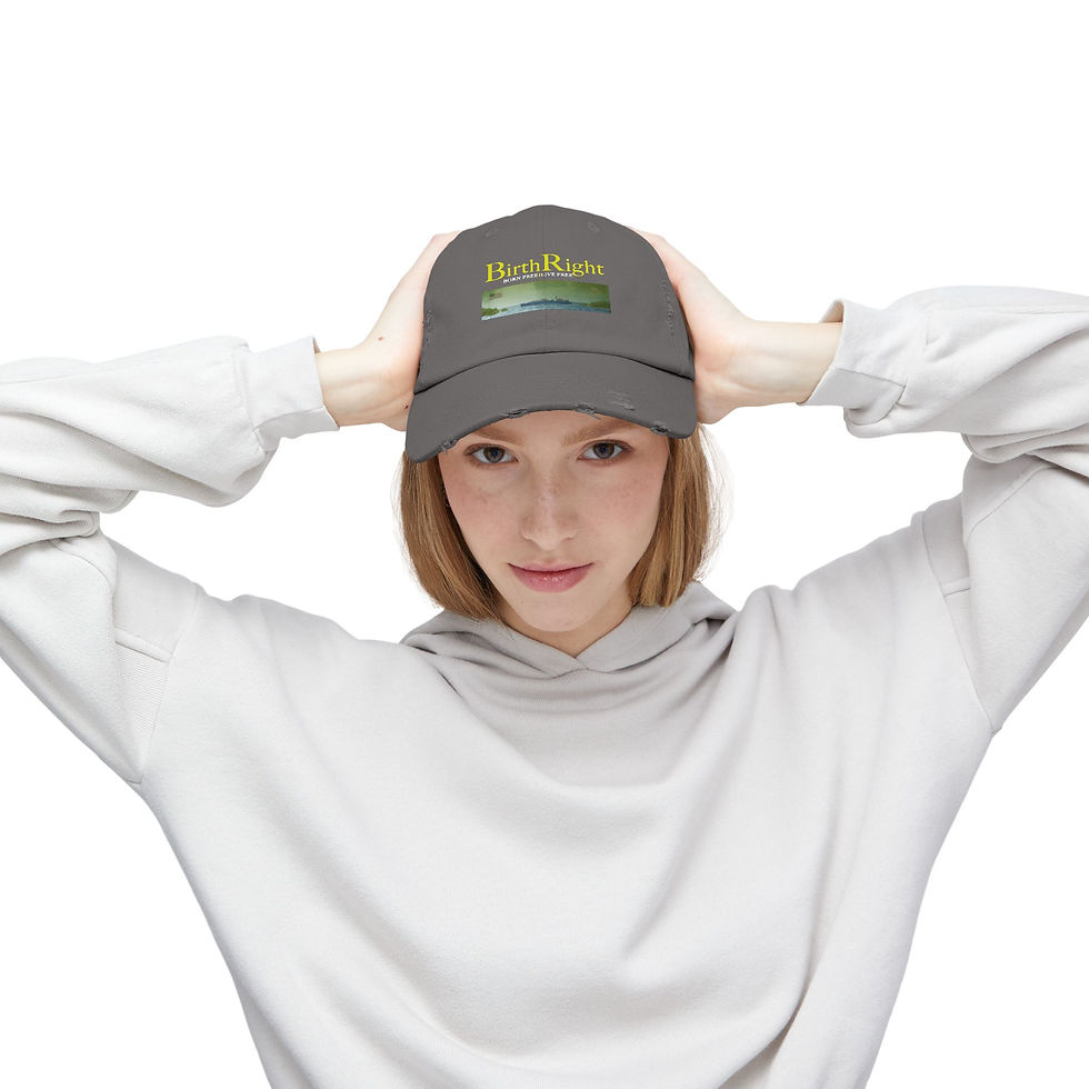 Thumbnail: Unisex Distressed Cap