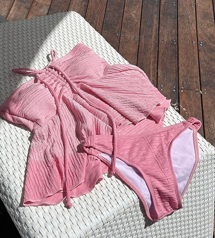 Thumbnail: SBS25773 Pinky Flounce Bikini (exclude outerwear)
