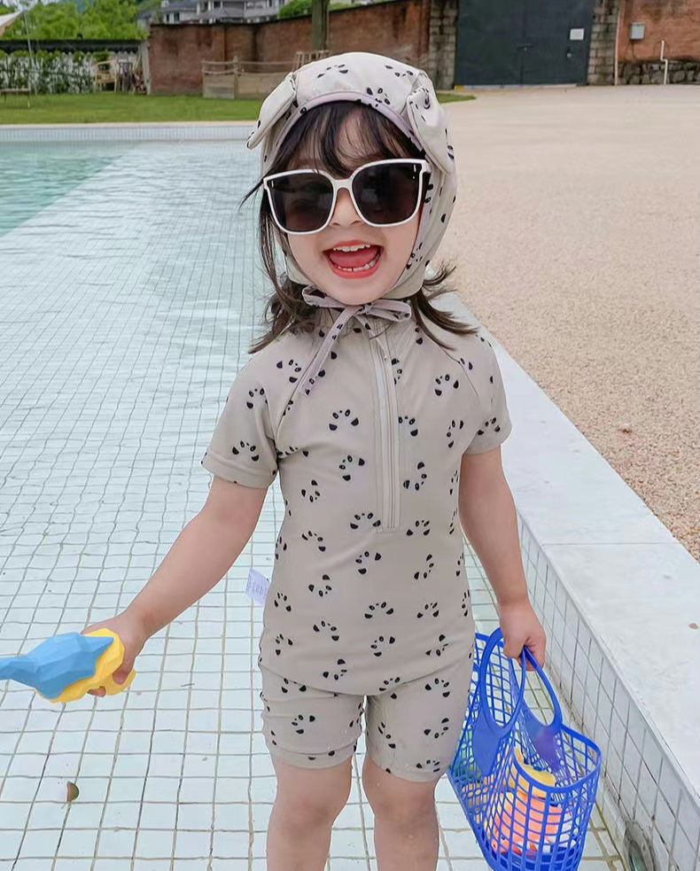 Thumbnail: SK2324 Korean Style Panda Kids Toddler Swimwear