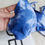 Thumbnail: RSB24410 Dye Blue Sexy Bikini 4pcs set 