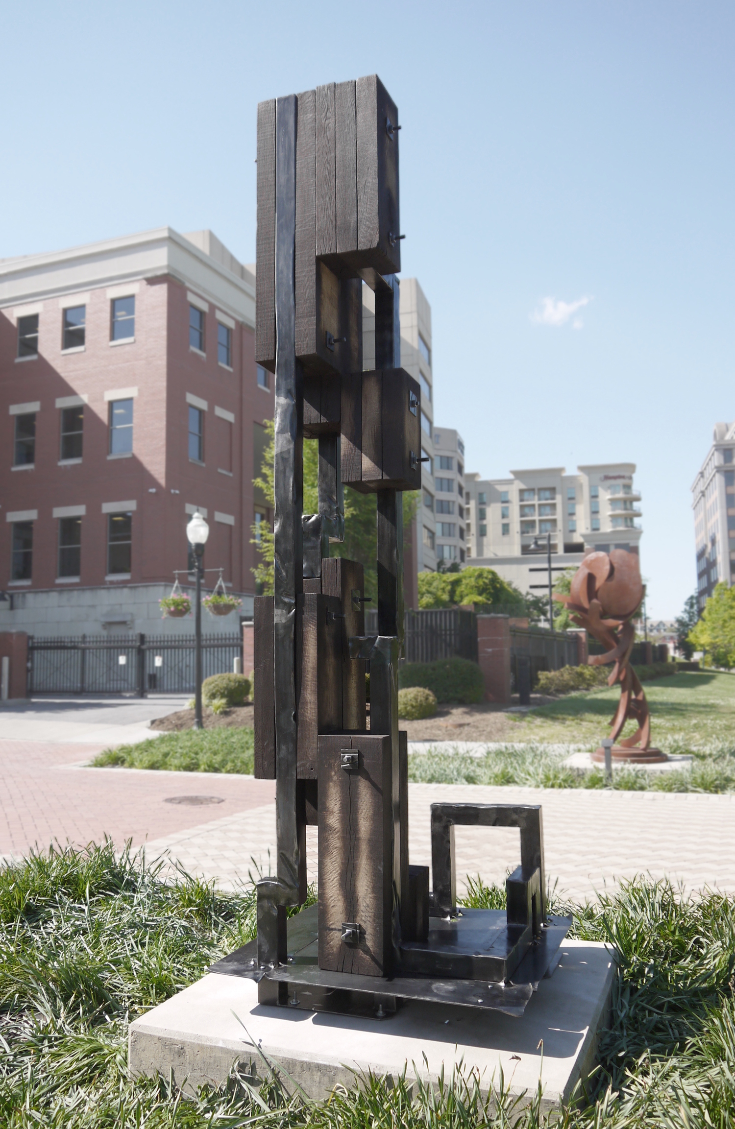Sculpture "One Day in a City"