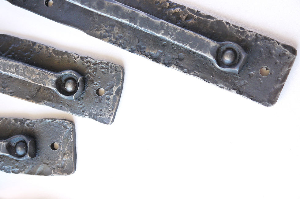 Thumbnail: close up of textured forged shelf bracket