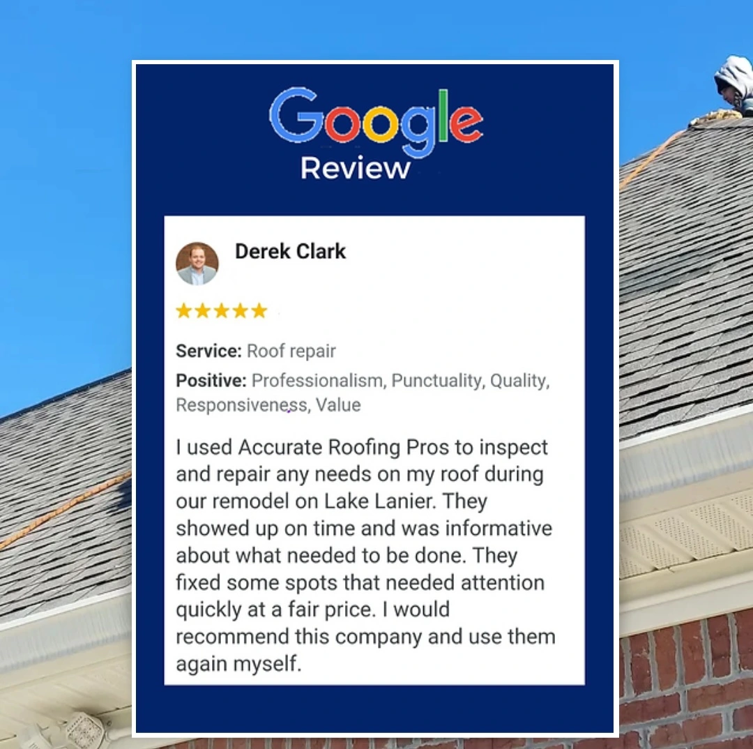 Roofing customer testimonial