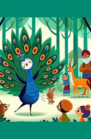 Percy the Peacock thinks his feathers are everything, but a twist on stage changes his mind forever!