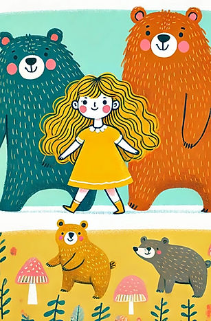 Can a curious visitor make things right in a bear’s home? Discover how Goldilocks brings a new twist to a furry family’s day!