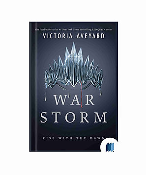 War Storm by VICTORIA AVEYARD book cover on Bookdio
