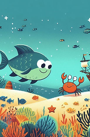 When Crabby the Crab gets lost in the ocean, Fin the Fish is on a mission to reunite him with his family. Dive into a sea of excitement and surprises!