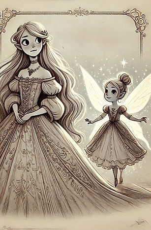 A brave princess and a mischievous pixie join forces to save their kingdom from a sneaky shadow sorcerer. Will magic and friendship be enough?