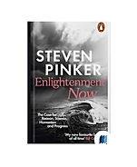 Enlightenment Now by STEVEN PINKER book cover on Bookdio
