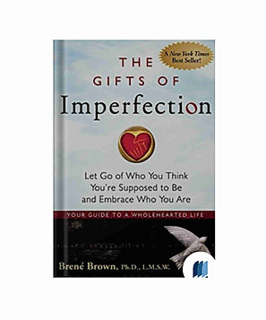 The Gifts Of Imperfection by BRENE BROWN book cover on Bookdio