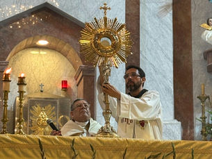 La Diócesis de Tampico celebra con fe y devoción la solemnidad del Corpus Christi en sus decanatos