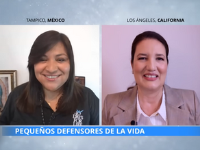 Tampico se hace presente en EWTN con un testimonio provida de fe, familia y oración