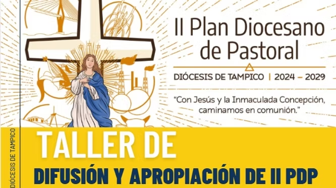 Con alegría, espíritu de comunión y renovada esperanza pastoral, este sábado se llevó a cabo el Tercer Taller de Difusión y Apropiación del II Plan Diocesano de Pastoral en el Decanato Cristo del Mar, fortaleciendo el compromiso misionero de las comunidades parroquiales de la Diócesis de Tampico.