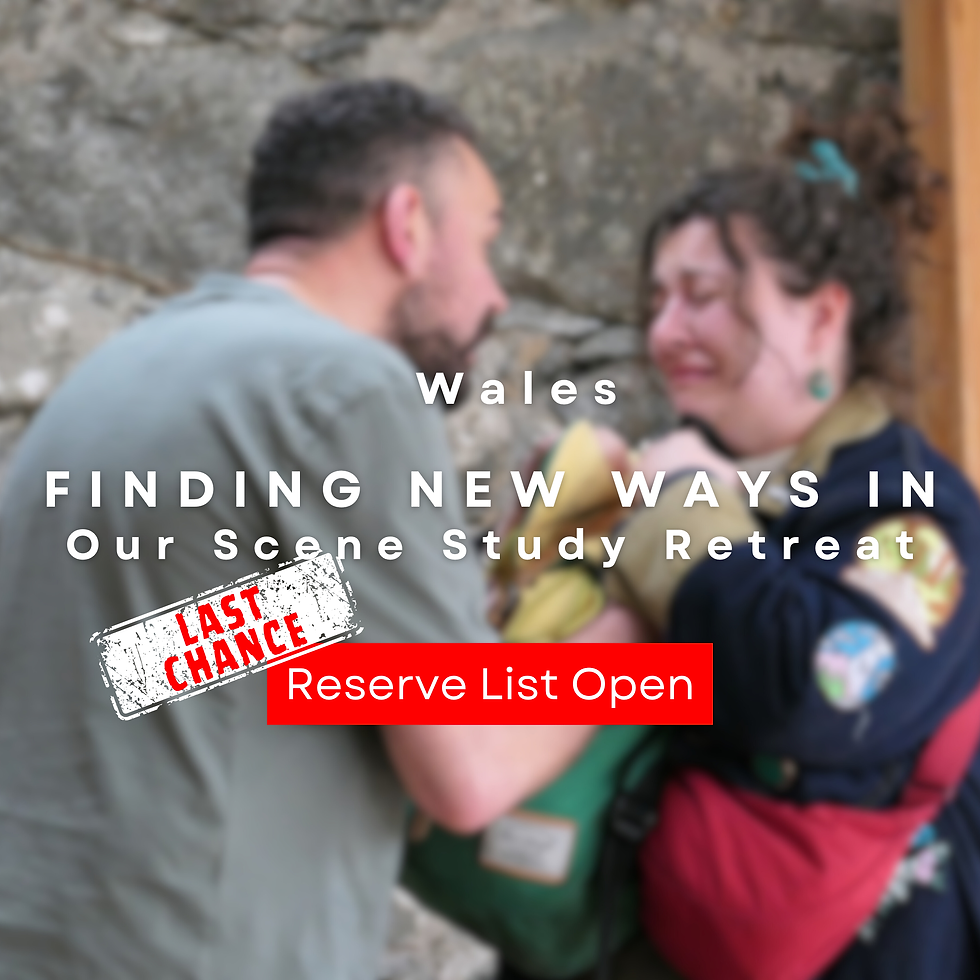 Finding New Ways In: Our Scene Study Retreat
