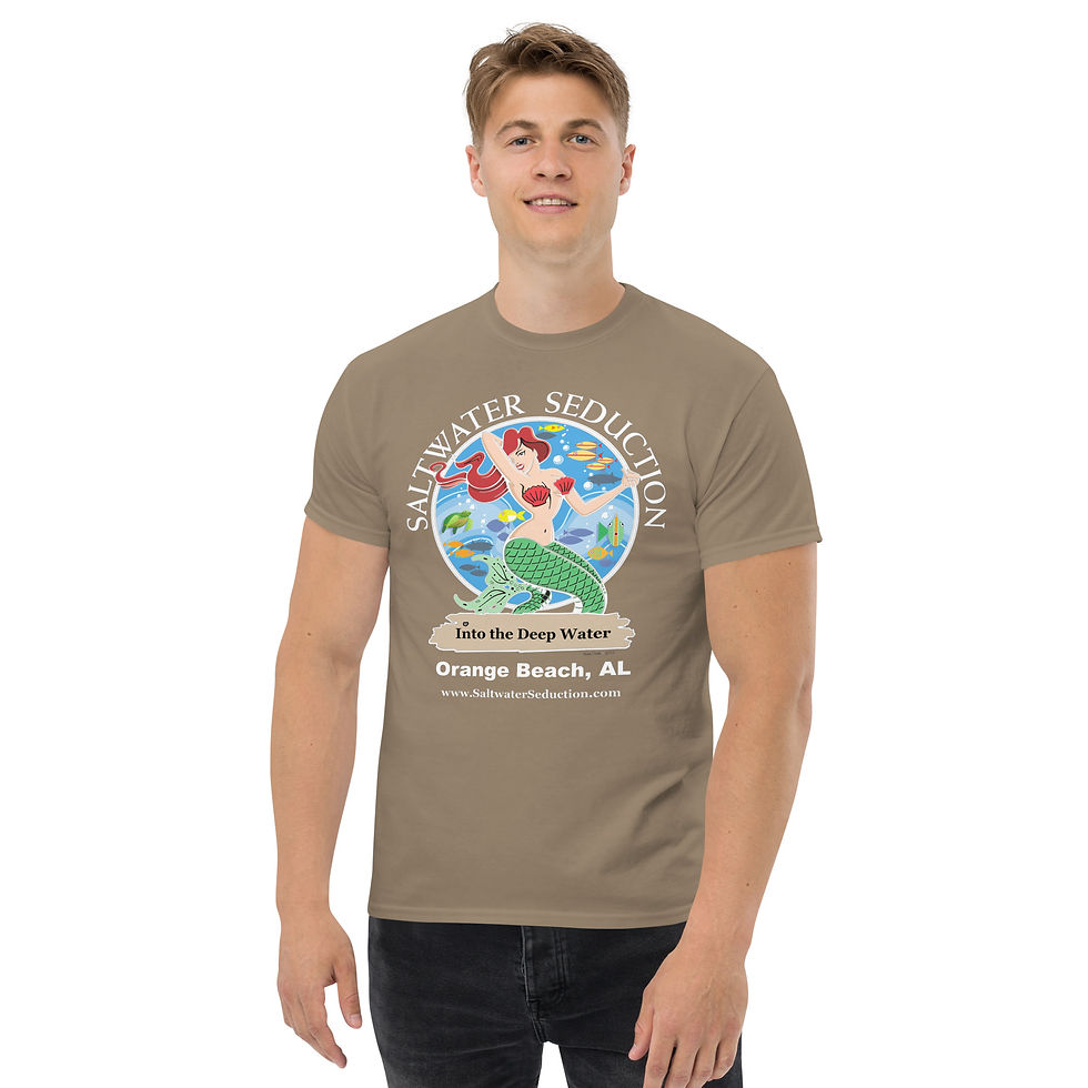 Thumbnail: OBA SS Into The Deep Water - Men's classic tee (Several Colors Available)