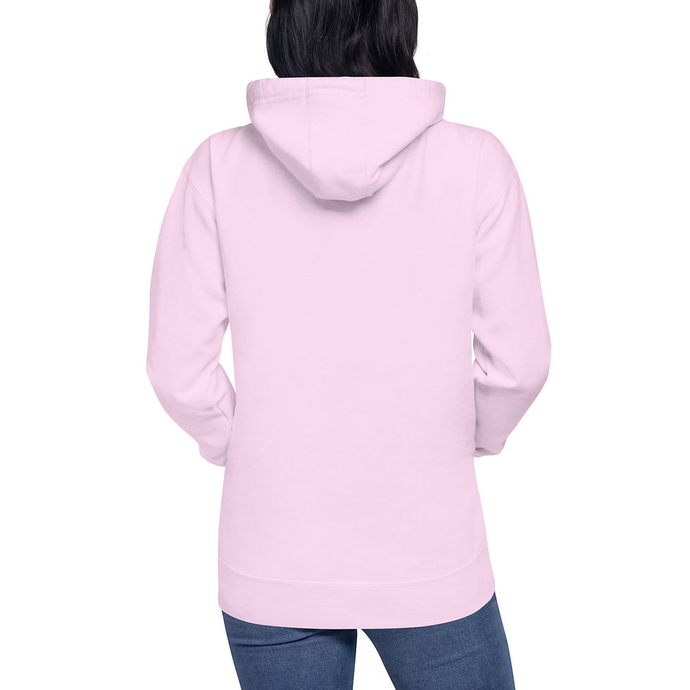 Thumbnail: Coral Christmas Tree Unisex Hoodie